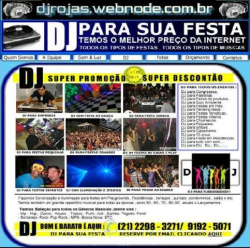 2298-3271 - DJ Rojas,Som Festa Teen - Barra - Rio de Janeiro