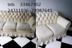 lavagem e ou impermeabilização de sofá interior de veiculos e estofados em geral