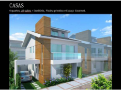 Casas Duplex no Private Aqua Residences Recreio