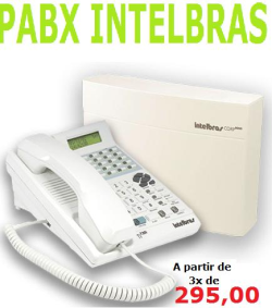 Serviços de Instalação de PABX, Central PABX e Centrais Telefônicas Intelbras. RJ