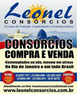 Compramos consórcios pela MELHOR oferta! RJ - Leonel Consórcios...