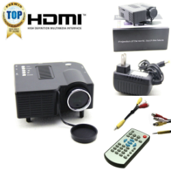Mini Projetor Led A Portátil Abre de 80" a 150" + Sedex Grátis Brasil Dependendo da Cidade