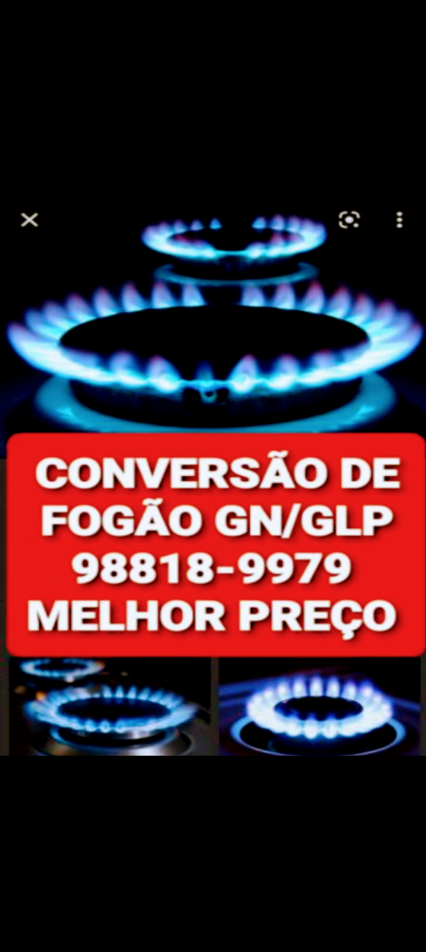 CONVERSÃO DE FOGÃO COSMOS RJ MELHOR PREÇO GÁS ENCANADO GN E BOTIJÃO GL