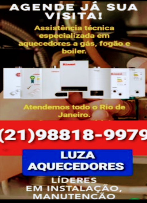 BOMBEIRO GASISTA NO LEME RJ AQUECEDOR A GÁS E FOGÃO CONVERSÃO GÁS