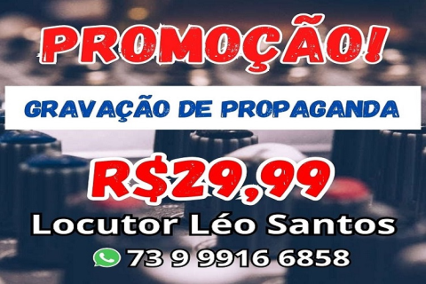 Vinheta Spot Comercial para Rádio | Locutor Propaganda